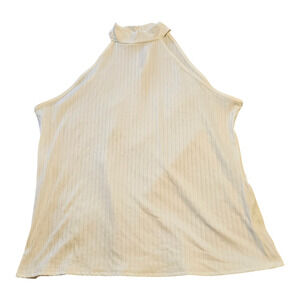 Cha Cha Vente Small Sleeveless White Shirt